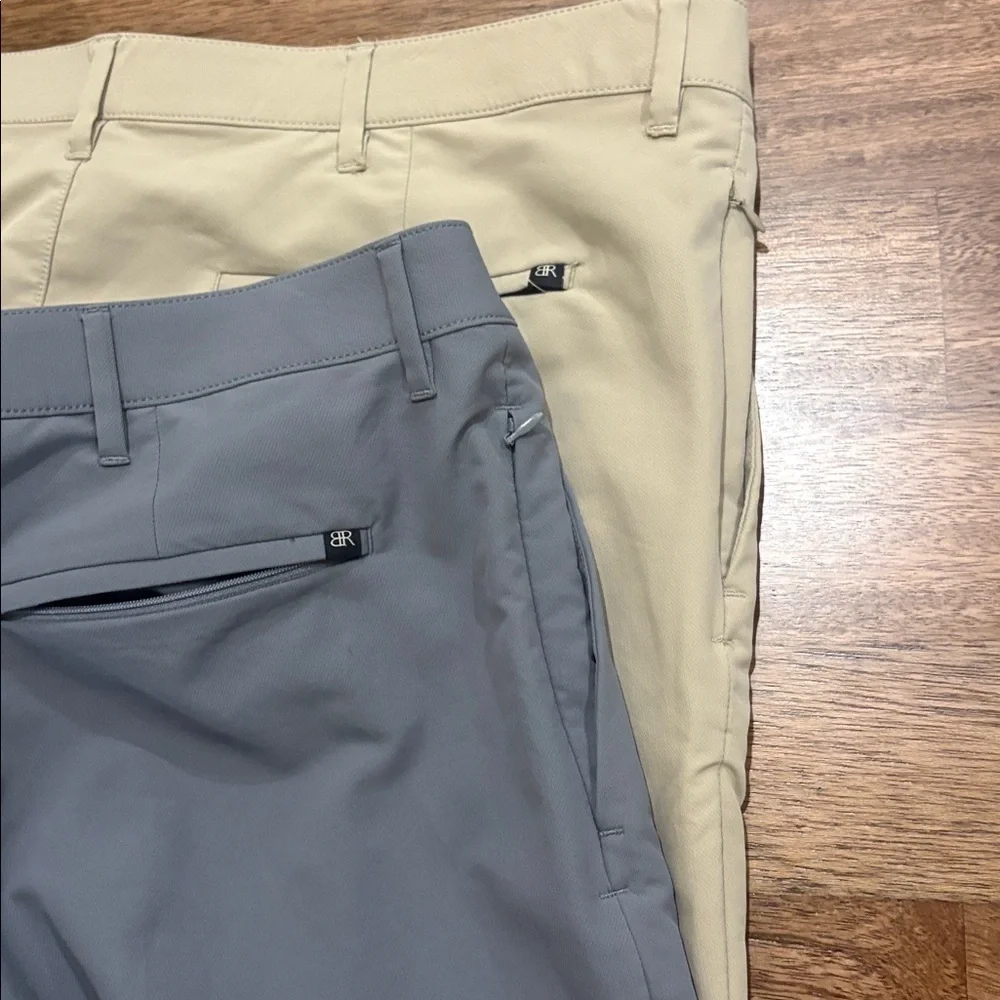 Banana Republic Men's Chinos - Light Blue and Khaki